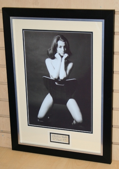 Christine Keeler signature