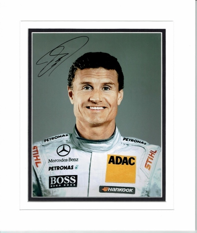 David Coulthard signature