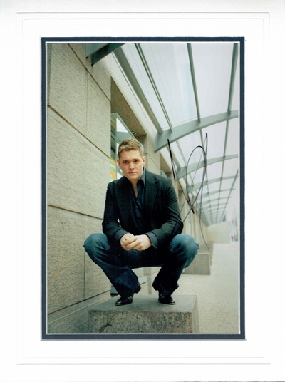 Michael Buble signed photo