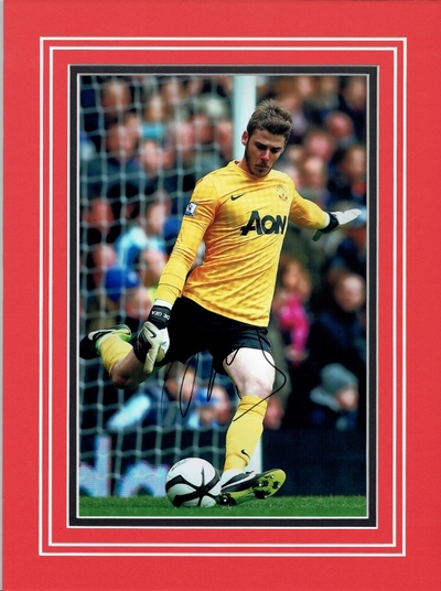 David De Gea signed photo