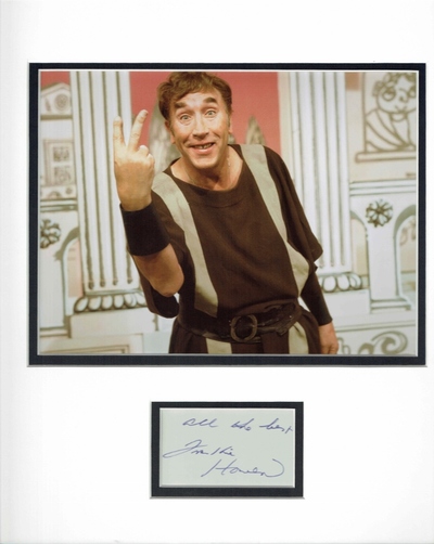 Frankie Howard autograph