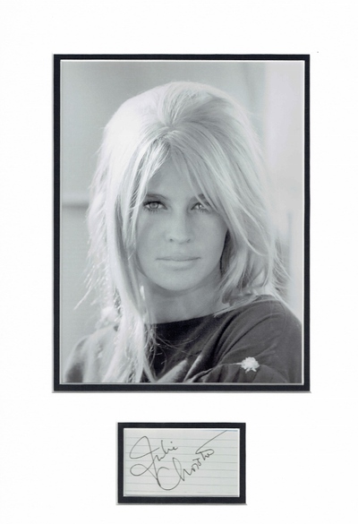 Julie Christie autograph