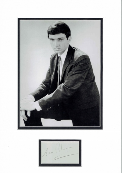 Gene Pitney signed card