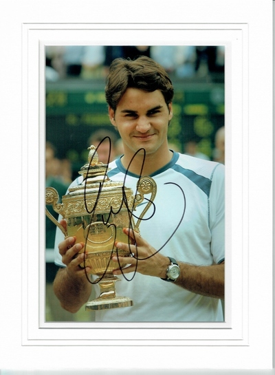 Roger Federer autograph