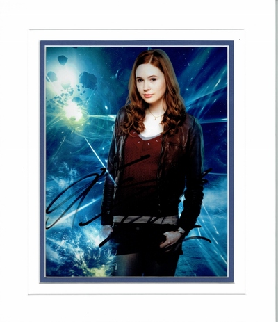 Karen Gillan signed 10 x 8