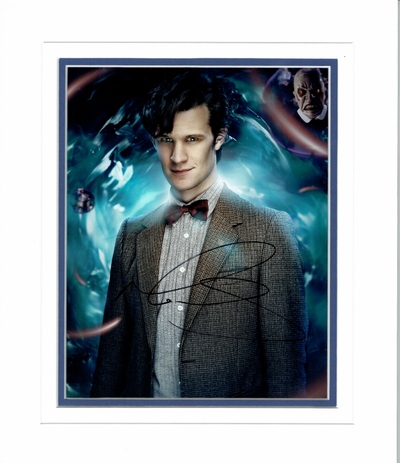 Matt Smith signed 10 x 8