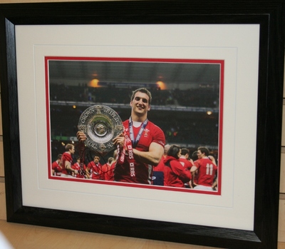 Sam Warburton signed photo