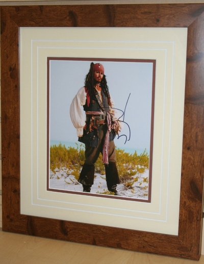 Johnny Depp autograph