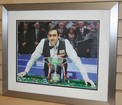 Ronnie O'Sullivan signed photo