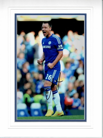 John Terry signed 12 x 8 photo