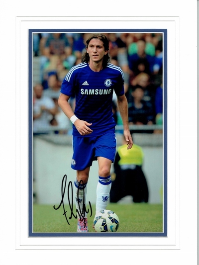 Filipe Luis signed photo