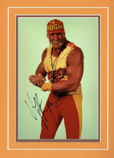 Hulk Hogan signed photo