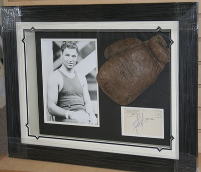 Jack Dempsey autograph