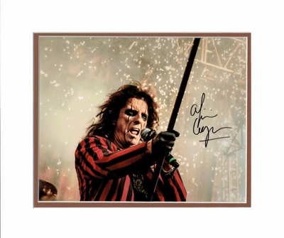 Alice Cooper signed photo