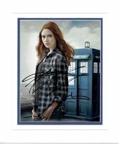 Karen Gillan signed photo