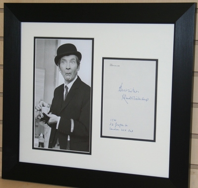 Kenneth Williams autograph