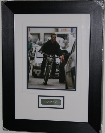 Matt Damon signed photograph