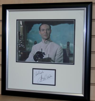 Joseph Wiseman Dr No autograph