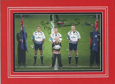 Nigel Owens signed photo