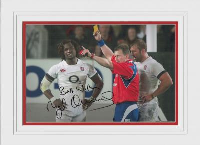 Nigel Owens signed photo