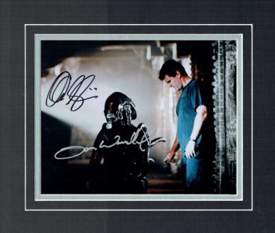 Double signed Alien photo