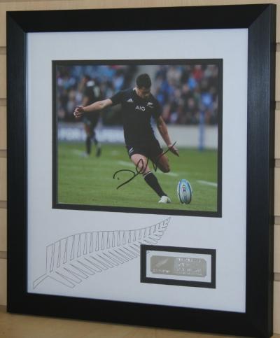 Dan Carter signed 10 x 8 photo