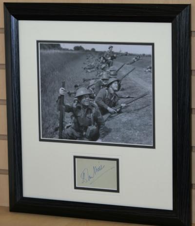 Sir John Mills autograph