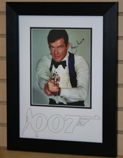 Roger Moore as James Bond