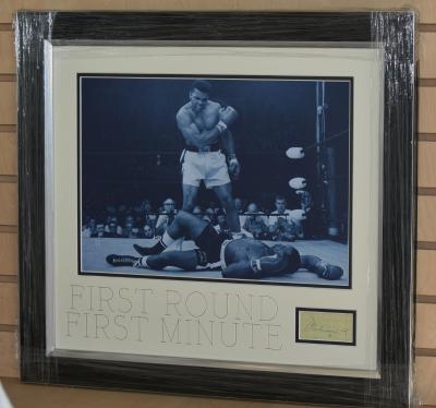 Muhammad Ali autograph