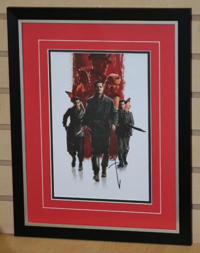Brad Pitt signed 12 x 8 photo