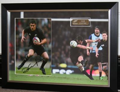 Dan Carter signed 12 x 8 photo