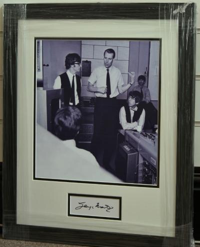 George Martin autograph