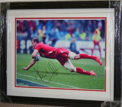 Sam Warburton 16 x 12 photo