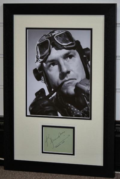 Kenneth Moore signed & framed