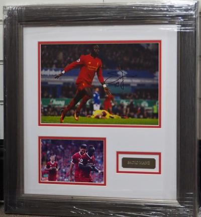 Sadio Mane signed 12 x 8