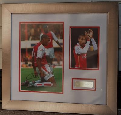 Thierry Henry signed photo