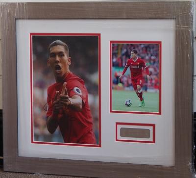 Roberto Firmino signed photo