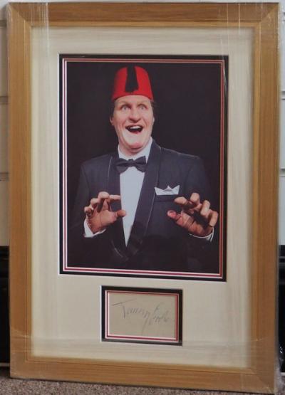Tommy Cooper autograph