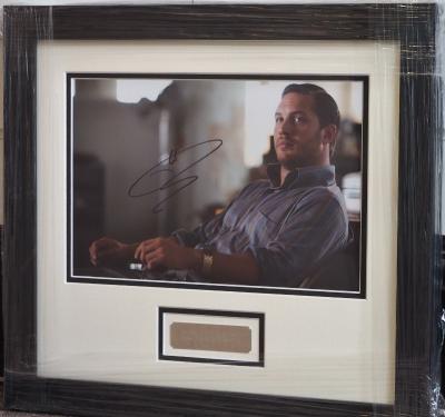 Tom Hardy signed photo