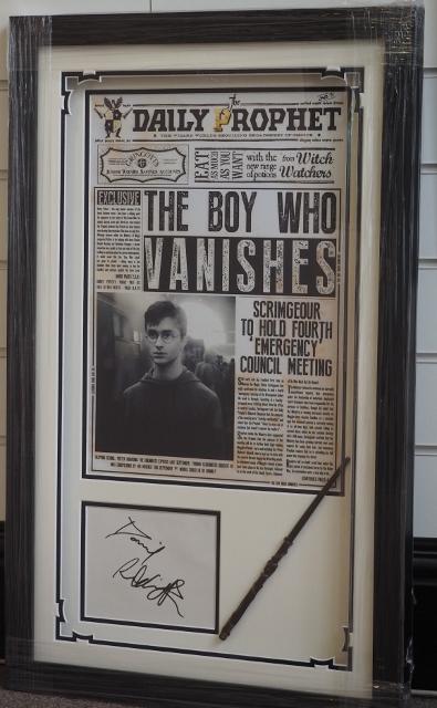 Daniel Radcliffe autograph