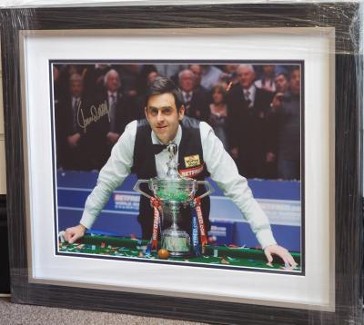 Ronnie O'Sullivan signed photo