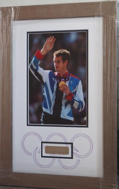 Andy Murray signed photo