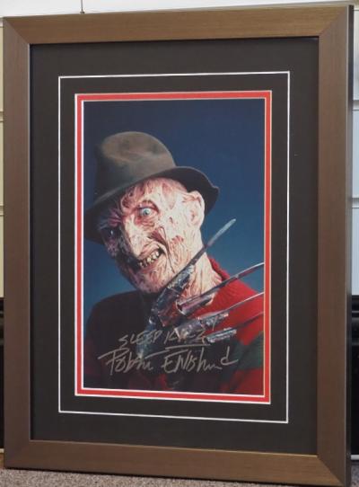 Robert Englund signed photo