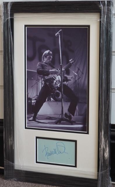 Paul Weller autograph"The Jam"