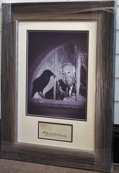 Alfred Hitchcock autograph