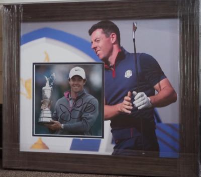 Rory McIlroy signed photo