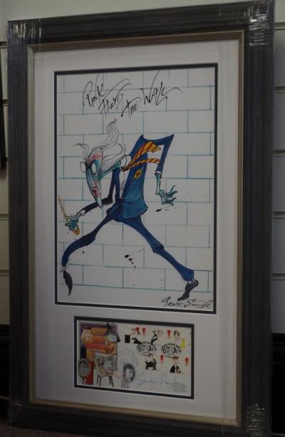 Gerald Scarfe signed F.D.C