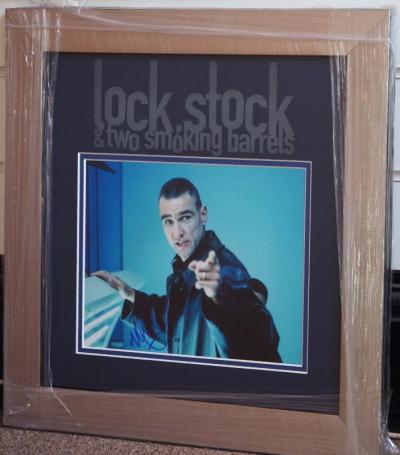 Signed Vinnie Jones Lock Stock