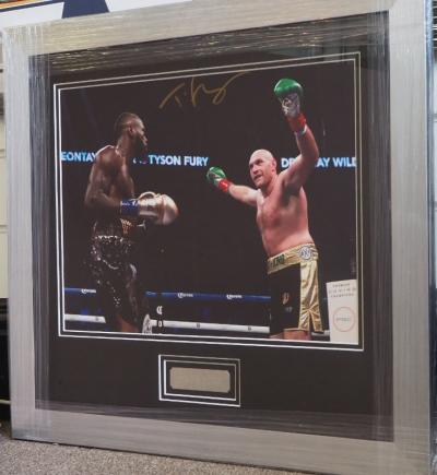 Tyson Fury large 16 x 12 photo