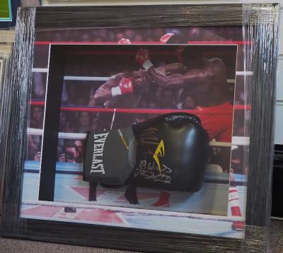 Tyson & Bruno double signed